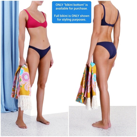 ZIMMERMANN AUSTRALIA SEPARATES SCULPT SKINNY BIKINI BREIF BOTTOM AU-12 / US-6/8 - Picture 8 of 8